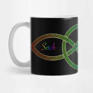 Serch Bythol Celtic Symbol Mug